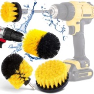 ČISTIACE KEFY NA VŔTAČKU, SKRUTKOVAČKY, PODLOŽKY, KEFE, 3 KS