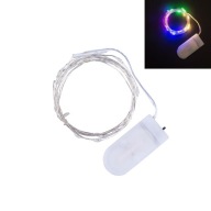 LED svietidlá 1M MULTICOLOR drôty Vianočný stromček Dekorácia LED reťazec