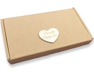 Box ozdobný box obal na krstné rúcho ECO Boho PU3