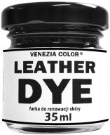 FARBA NA KOŽU NA RENOVÁCIU KOŽNÉHO ČALÚNENIA LAK VENEZIA 35ML ČIERNA