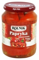 Rolník Štvrťky papriky 720 ml