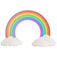 Kreatívna umelecká sada DIY RAINBOW výrezov pre deti 6x