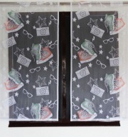 MG ZÁCLONSKÁ PANEL žakárové TENISKY FARBA šírka 80cm 1m
