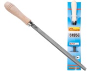 TROJUHOLNÍKOVÉ KOVOVÉ PILNÍKY #1 250MM DREVENÁ RÚČKA C4956 RICHMANN