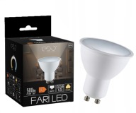 GU10 LED žiarovka 5,5W 3000K teplá 120' 500lm EDO