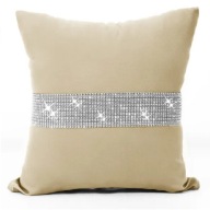 Ozdobná obliečka na vankúš so zirkónmi 40x40 Diamonds