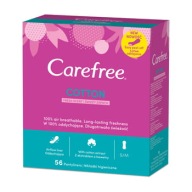 Carefree Cotton Fresh Scent hygienické vložky 56 ks.