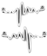 KOVOVÉ KONEKTORY NA NÁRAMKY HEART BEAT 6 ks