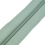 Zipsová páska, sivý zips, farba 310, 1 METER