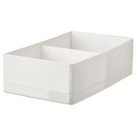 IKEA STUK box s priehradkami na šatníkové zásuvky 20x34x10 4425