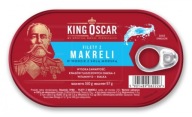 Filety z makrely vo vode s morskou soľou 160g King Oscar