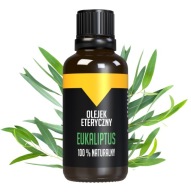 Prírodný eukalyptový esenciálny olej 30ml Aromaterapia Výtok z nosa Bilovit