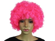 AFRO KLAUN Parochňa RUŽOVÉ RUŽOVÉ VLASY