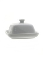 MASELNÁ NÁDOBKA s pokrievkou PORCELÁN MINI 10x7x8,5cm