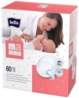 LAKTAČNÉ VLOŽKY BELLA MAMMA S LEPIDLOM 60 ks