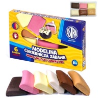 Modelovacia hmota do školy, cukrárska zábava, 6 col