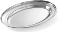 TANIER, OVÁLNY TANIER, HLOBOKÝ, KOVOVÝ STRAVOVAČ, oceľ, 30 cm