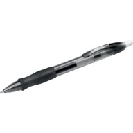 BIC GEL-OCITY čierne automatické gélové pero, 0,7 mm