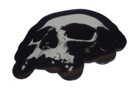 NÁLEPKA HARLEY DAVIDSON SKULL NÁLEŽKA 10,2 x 9 cm