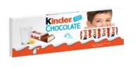 1x 150g KINDER Čokoládové tyčinky mliečnej čokolády UK