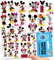 UMÝVAJÚCE DOČASNÉ TETOVANIE PRE DETI MICKEY MOUSE ORIGINÁLNE DIZAJNY