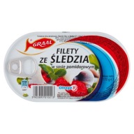 Filety zo sleďa graal v paradajkovej omáčke 170 g