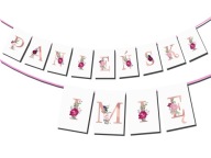 BRIDGE PARTY BANNER Názov Boho Rose Gold