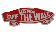 NÁLEPKA VANS OFF THE ALL STICKER 10,7 x 4,8 cm