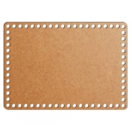 šedý základný košík dno 22x31cm HDF obdĺžnik