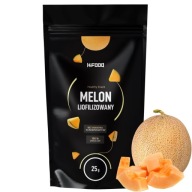 MELÓN SUŠENÝ MRAZOM 25g HiFOOD kúsky Vysoká kvalita