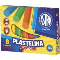 KRUHÁ PLASTIKA - 8 farieb - ASTRA