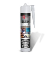 HNEDÝ UNIVERZÁLNY KONŠTRUKČNÝ SILIKÓN vodeodolný fungicídny 300 ml QMAR