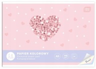 INTERDRUK FAREBNÝ PASTELOVÝ PAPIER A5 10 listov