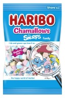 Haribo Chamallows SMURFS SMERFY marshmallows 100 g