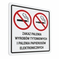 Zákaz fajčenia - nálepka 10x10