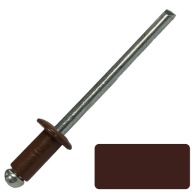 Slepé nity 4X8mm - FARBA RAL8016 - 100 KS