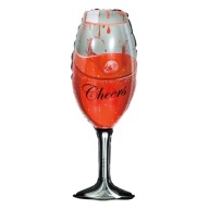FÓLIOVÝ BALÓN CHEERS HALLOWEEN SKLO 98X38 CM