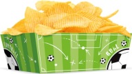 Boxy na futbalové chrumky, 3 kusy