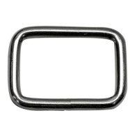Kovový kožený rám 30/20/4mm, zváraný, 10 ks