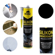 Univerzálny silikón BLACK 290ml flexibilný SUPER BLACK