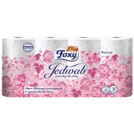 Foxy Silk - toaletný papier, 3-vrstvový, biely