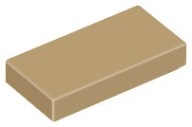 LEGO TILE 3069b TILE 1x2 tmavý piesok NOVINKA (1g)