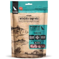 COUNTRY FARM MÄKKÉ MÄKKÉ MÄSOVÉ POCHRÁTKY PRE PSOV TUNIAK 100G