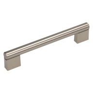 Nábytková rukoväť GAMET RE82, brúsený nikel inox, 128 mm