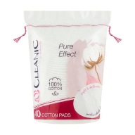 CLEANIC Pure Effect kozmetické tampóny 40 ks
