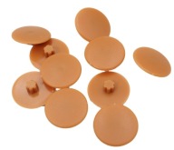 20x Nábytková záslepka na maskovanie zátky pre excentrický priemer 15 mm ALDER
