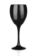 Pohár na víno ČIERNA 300 ml, ELEGANTNÁ, KRÁSNA