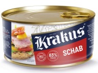KRAKUS CHRBÁT 300g BRAVČOVÉ MÄSO KONZERVOVANÉ 83%.