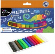ŠKOLSKÉ PLASTIKY PRE DETI 12 INTENZÍVNYCH FARIEB KIDEA