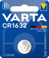 1x VARTA CR1632 LÍTIOVÁ 3V BÚTKOVÁ BATÉRIA